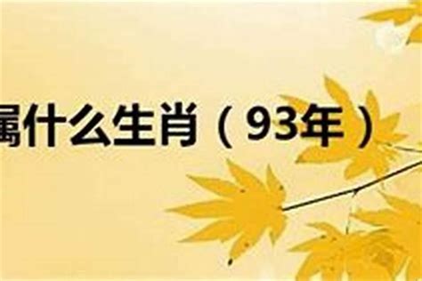 1993是什么年